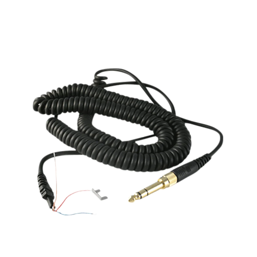Beyerdynamic 973779 Connecting Cord Coiled Cable headphone cables, transparent coiled view