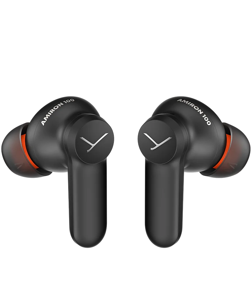 Beyerdynamic Amiron 100 wireless in-ear headphones, black front view