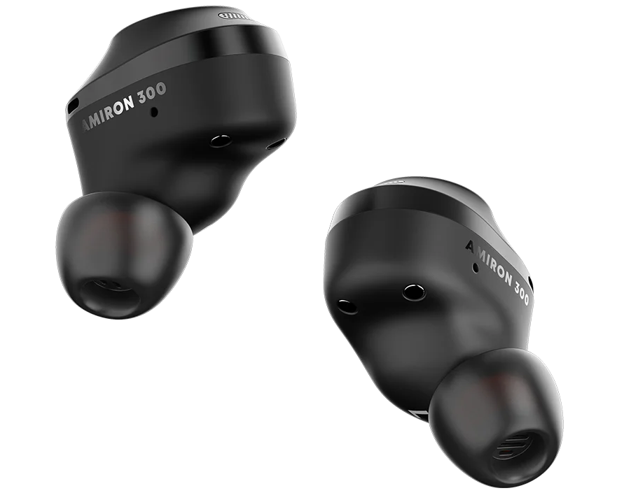 Beyerdynamic Amiron 300 wireless in-ear headphones, black cable view
