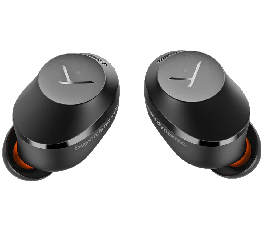 Beyerdynamic Amiron 300 wireless in-ear headphones, black front view