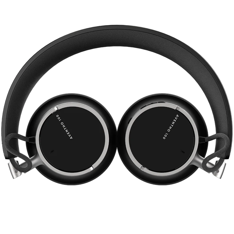 Beyerdynamic Aventho 100 wireless headphones in black, folded