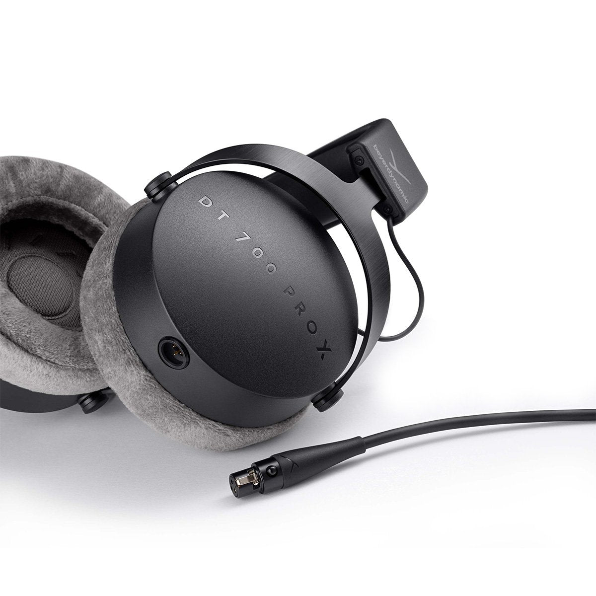 Beyerdynamic DT 700 Pro X studio headphones, side view.