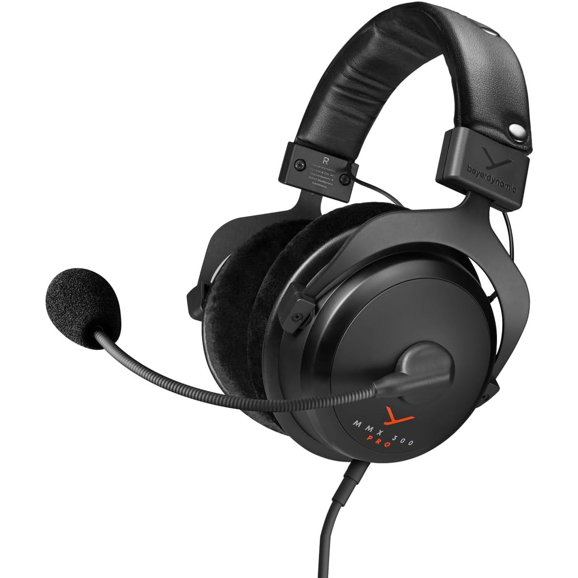 Beyerdynamic MMX 300 Pro gaming headset, in black