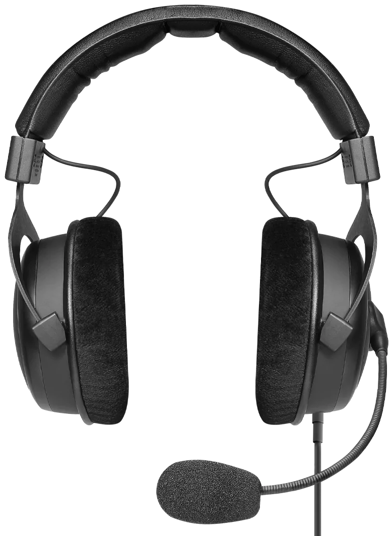 Beyerdynamic MMX 330 Pro gaming headphones, side view