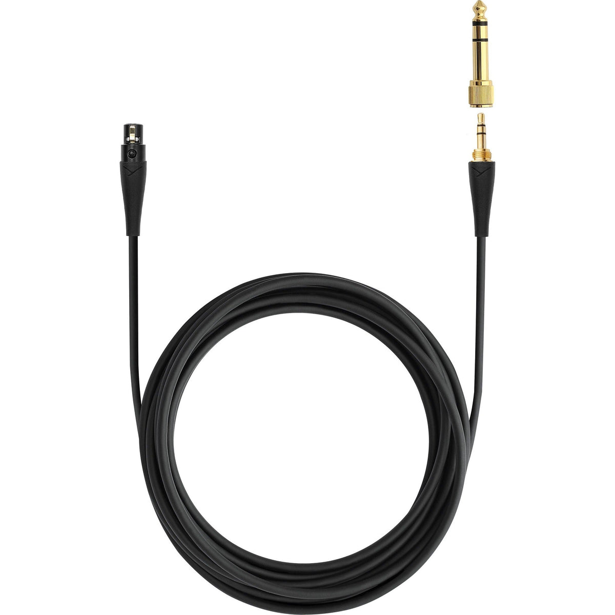 Beyerdynamic Pro X Straight Cable 1.8 m, black, with lockable mini-XLR connector, 3.5 mm jack and screw-on 6.35 mm adapter