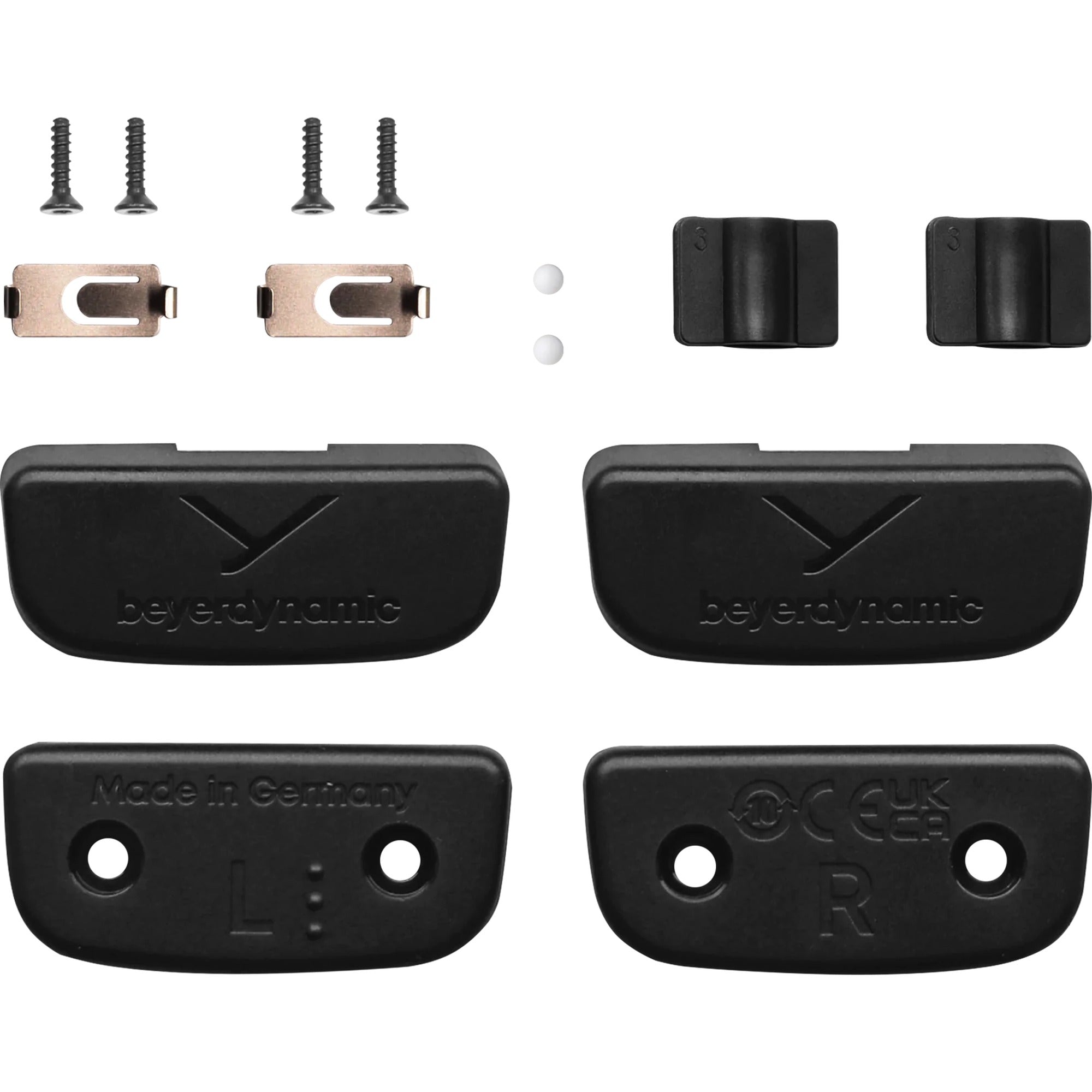 Beyerdynamic Slider Repair Kit for headphones, in black