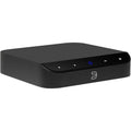 Bluesound Node Nano music streamer, front view in black