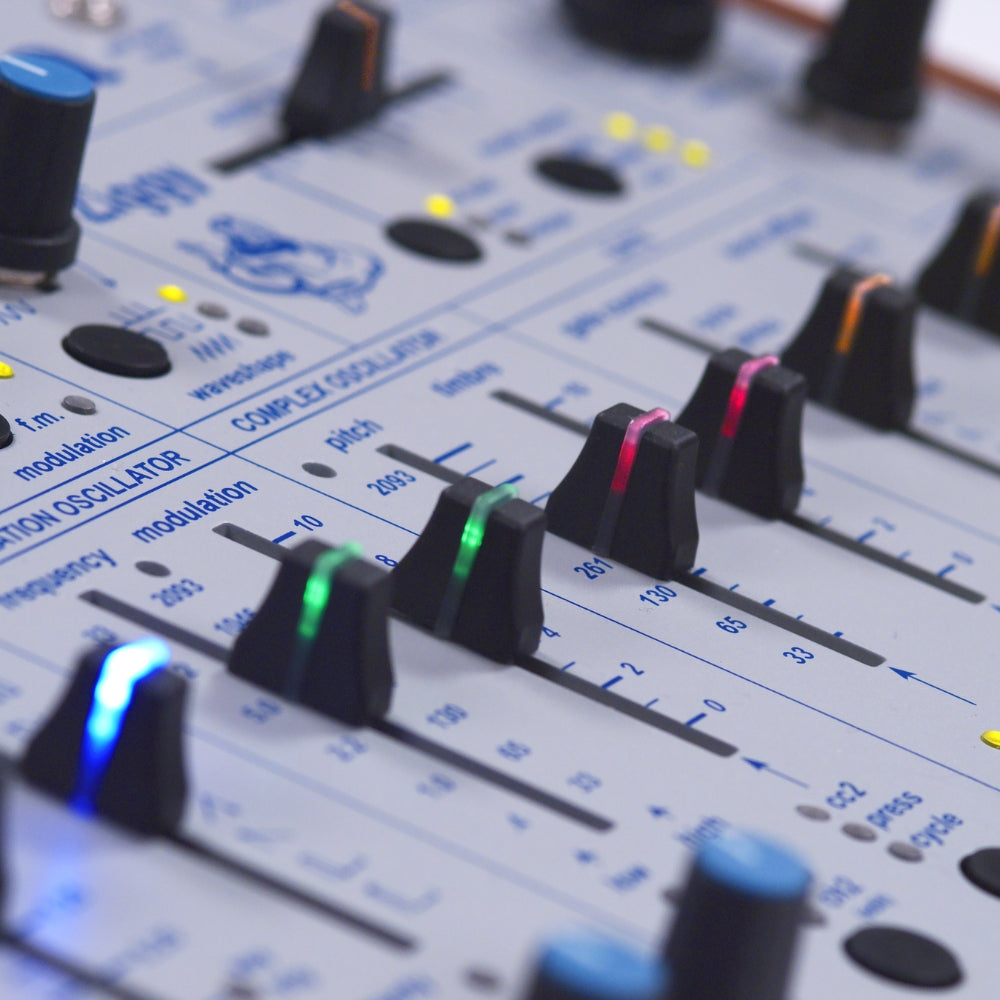 Buchla Ziggy desktop synthesizer