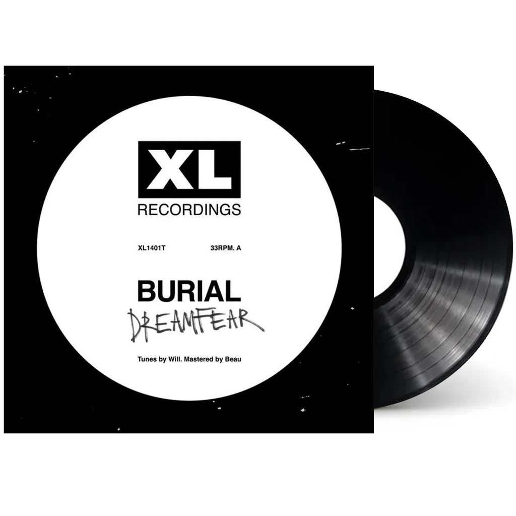 Burial Dreamfear vinyl record, black 12" vinyl