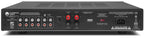 Cambridge Audio AXA35 stereo amplifier, black, front view