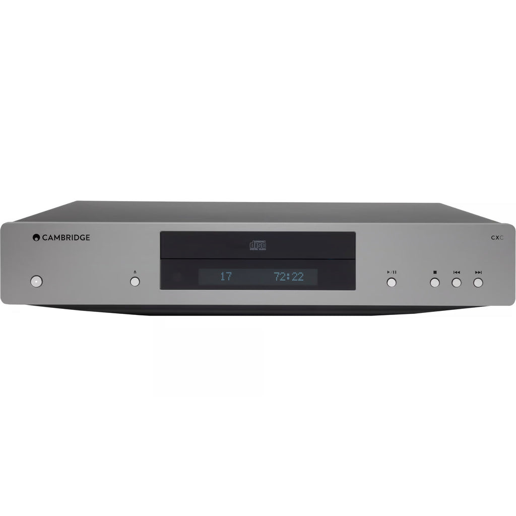 Cambridge Audio CXC CD transport, black, front view