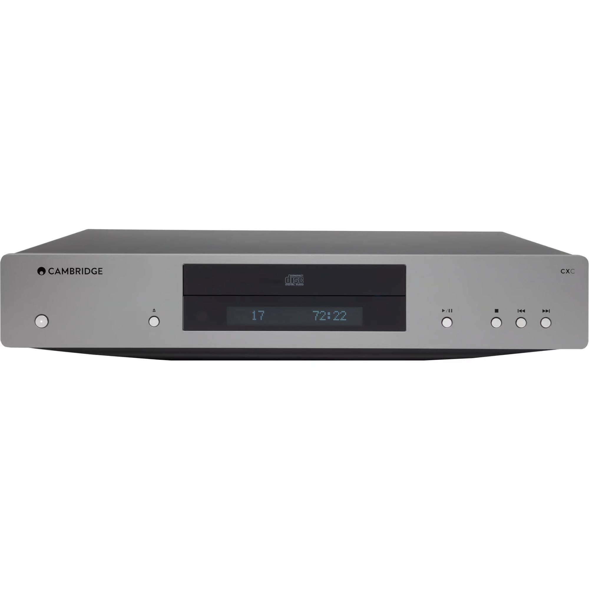 Cambridge Audio CXC CD transport, black, front view