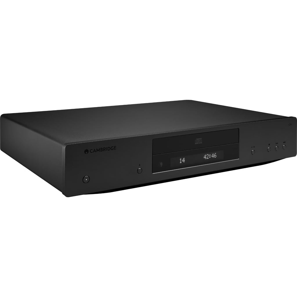 Cambridge Audio CXC CD transport, silver, front view