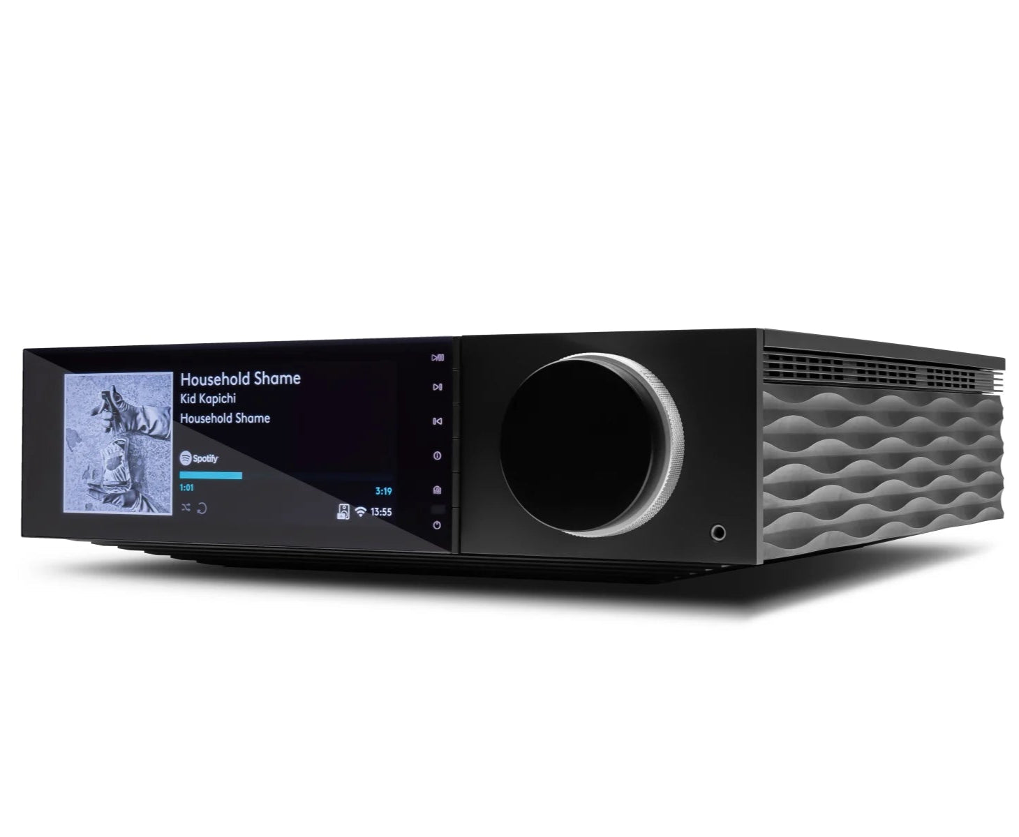 Cambridge Audio Evo 150 SE network music streamer, front view