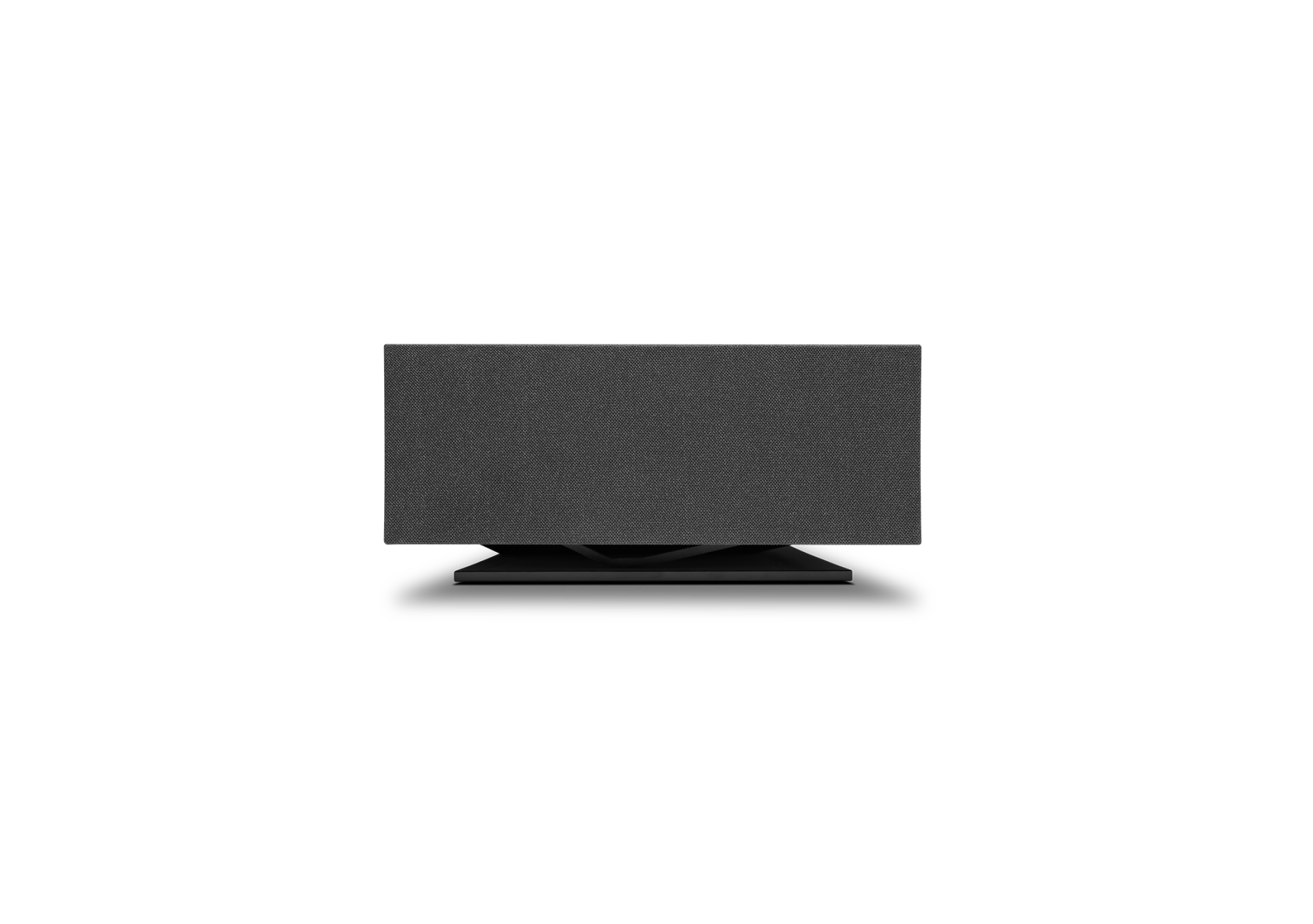 Cambridge Audio Evo One wireless speaker, matte black, side view