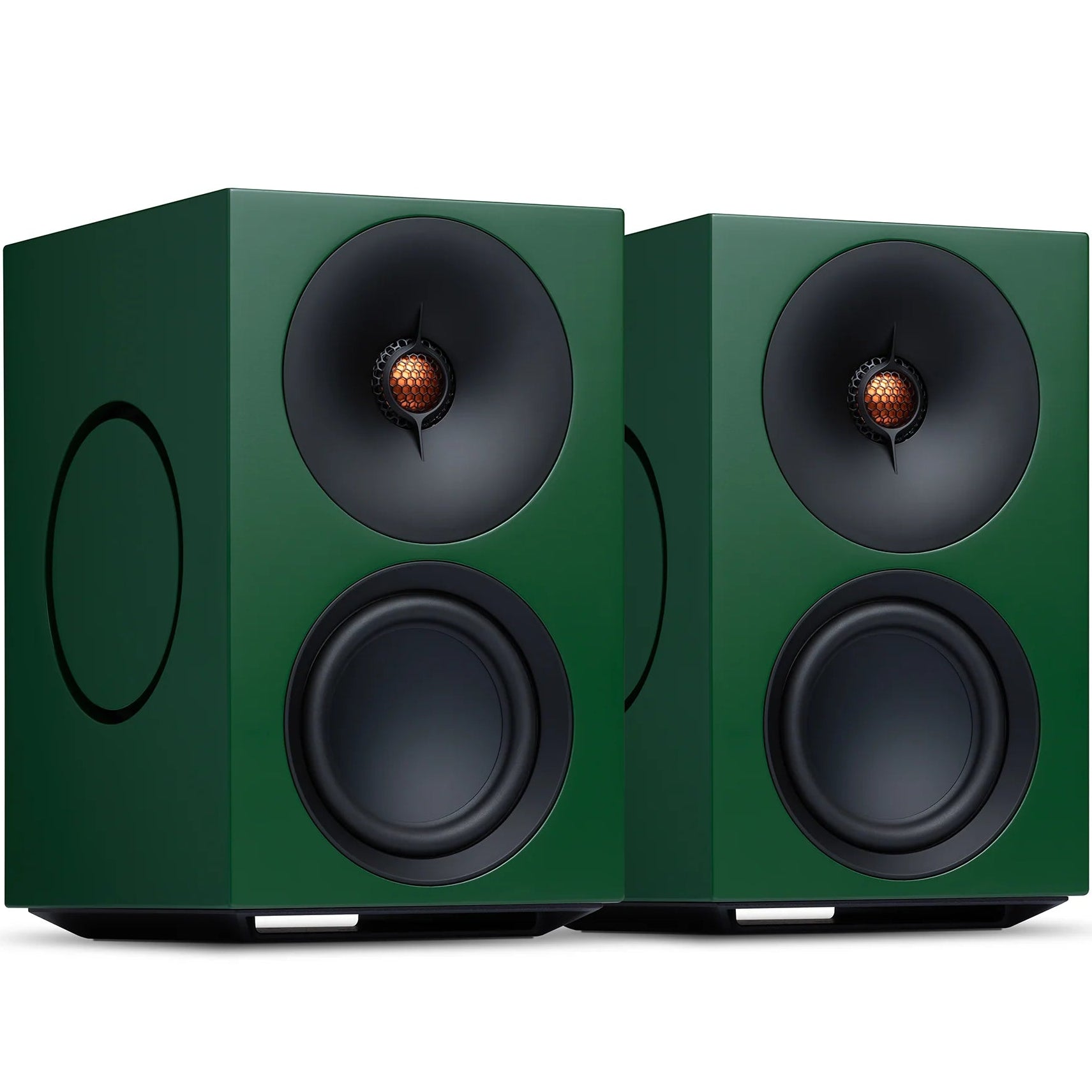 Cambridge Audio L/R M active bookshelf speakers, green