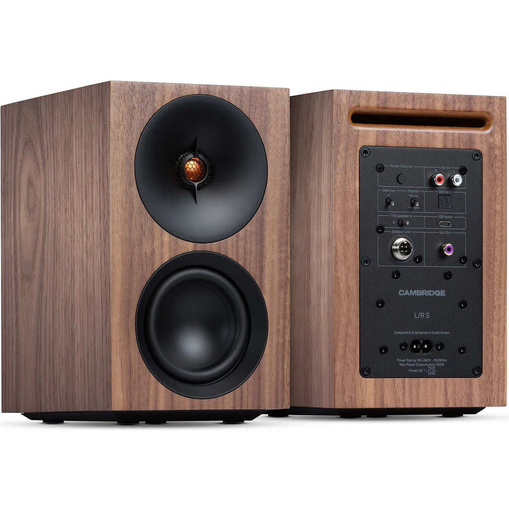 Cambridge Audio L/R S active bookshelf speakers