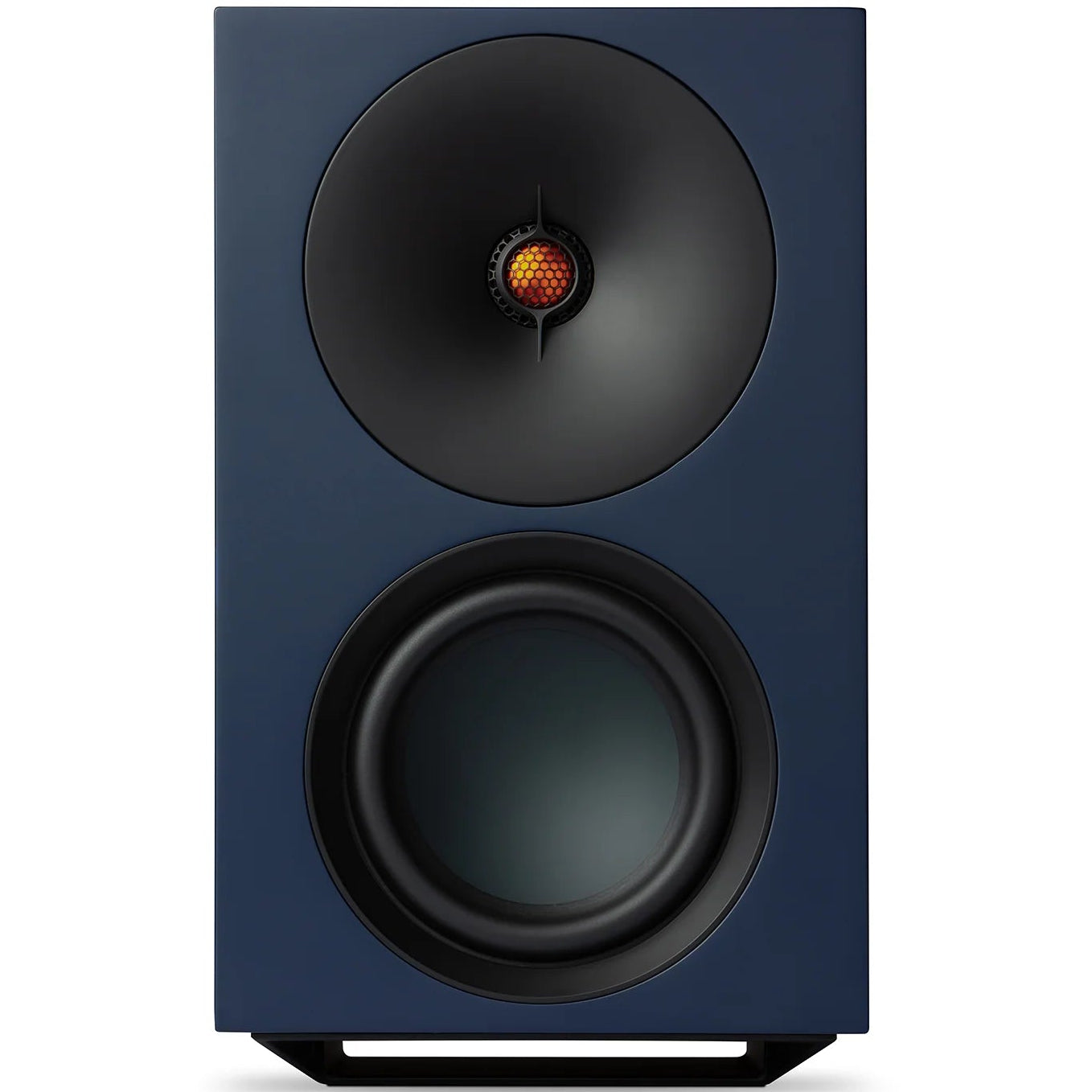 Cambridge Audio L/R X active bookshelf speakers, blue