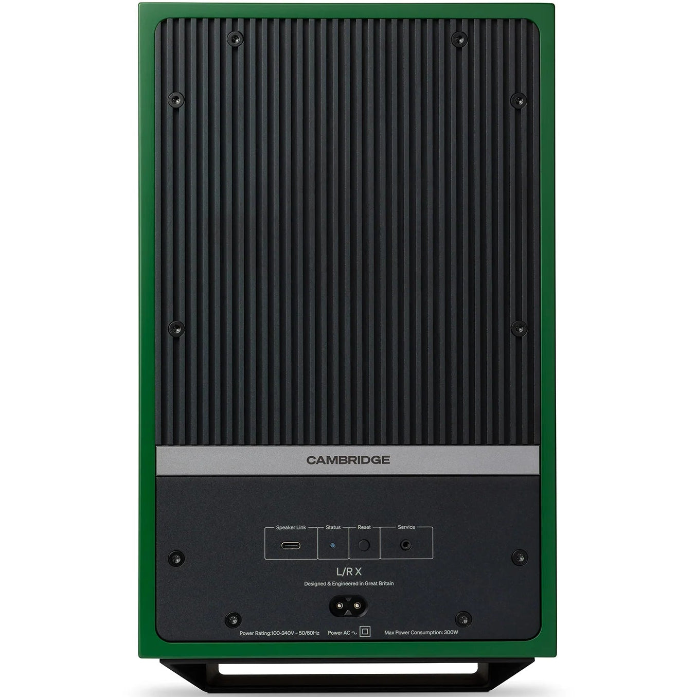 Cambridge Audio L/R X active bookshelf speakers, green