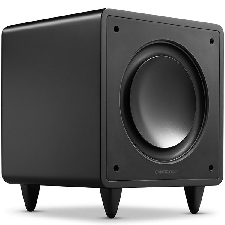 Cambridge Audio MSX Sub 300 active subwoofer, black, front view
