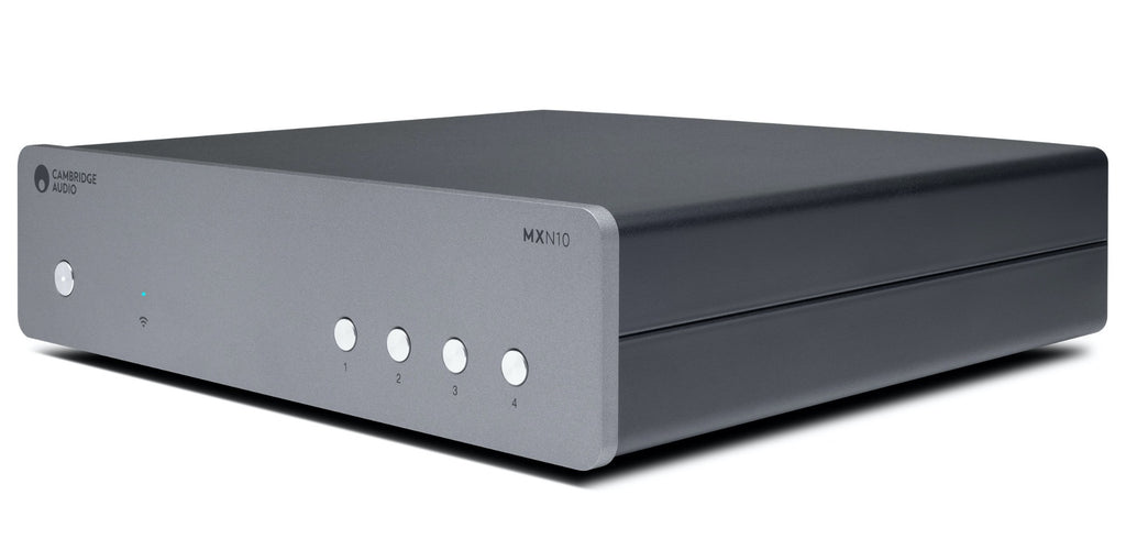 Cambridge Audio MXN10 network music streamer, black, front view