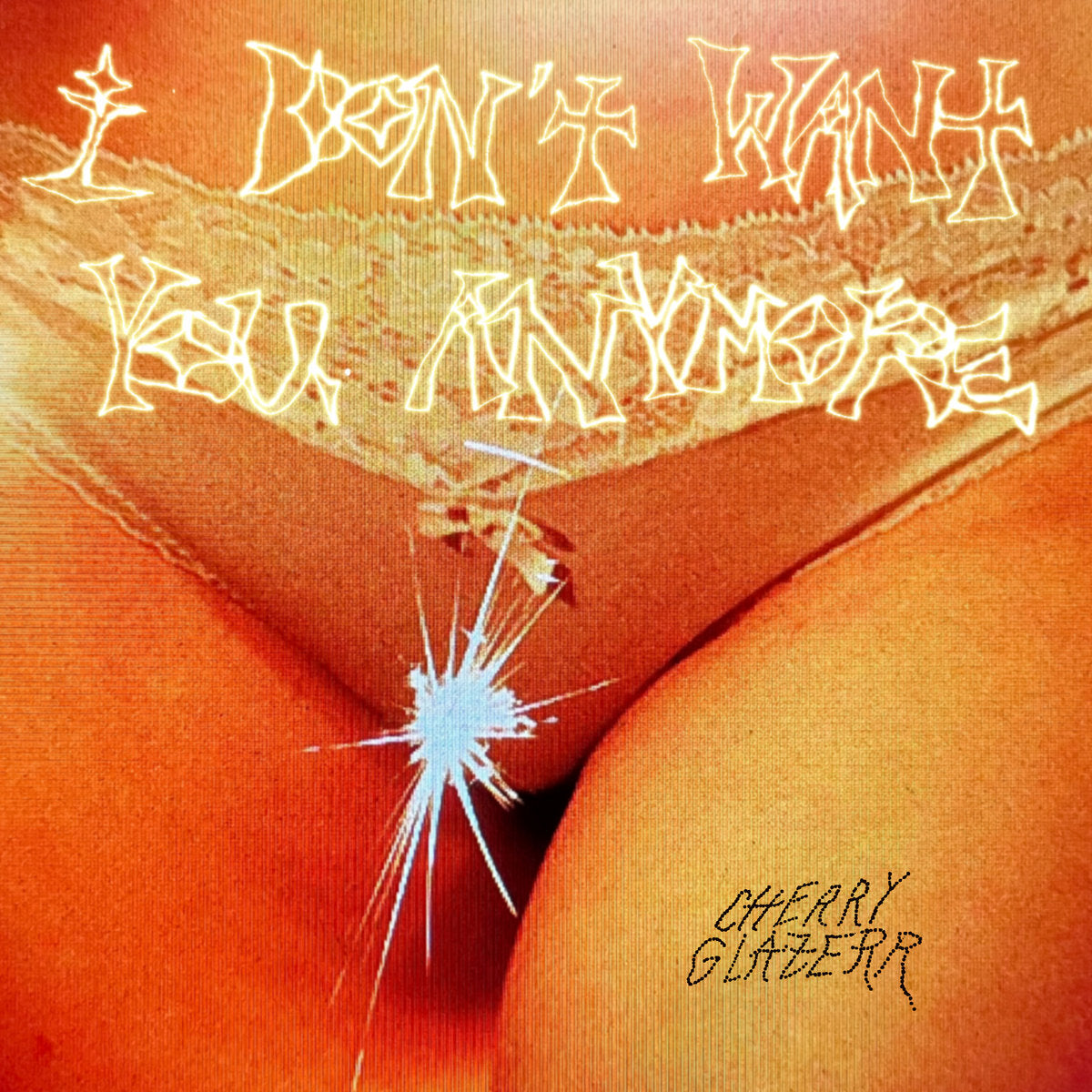 Cherry Glazerr I Don't Want You Anymore vinyl record, black vinyl LP