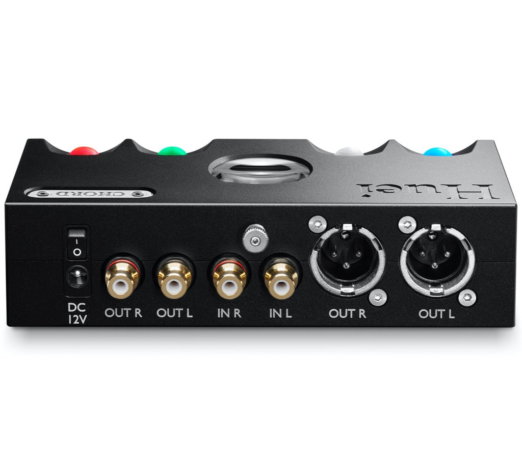 Chord Electronics Huei phono stage, back view