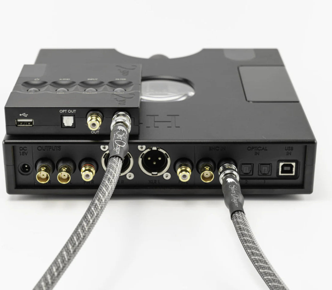 Chord Electronics Hugo TT2 DAC and headphone amplifier, black, front view