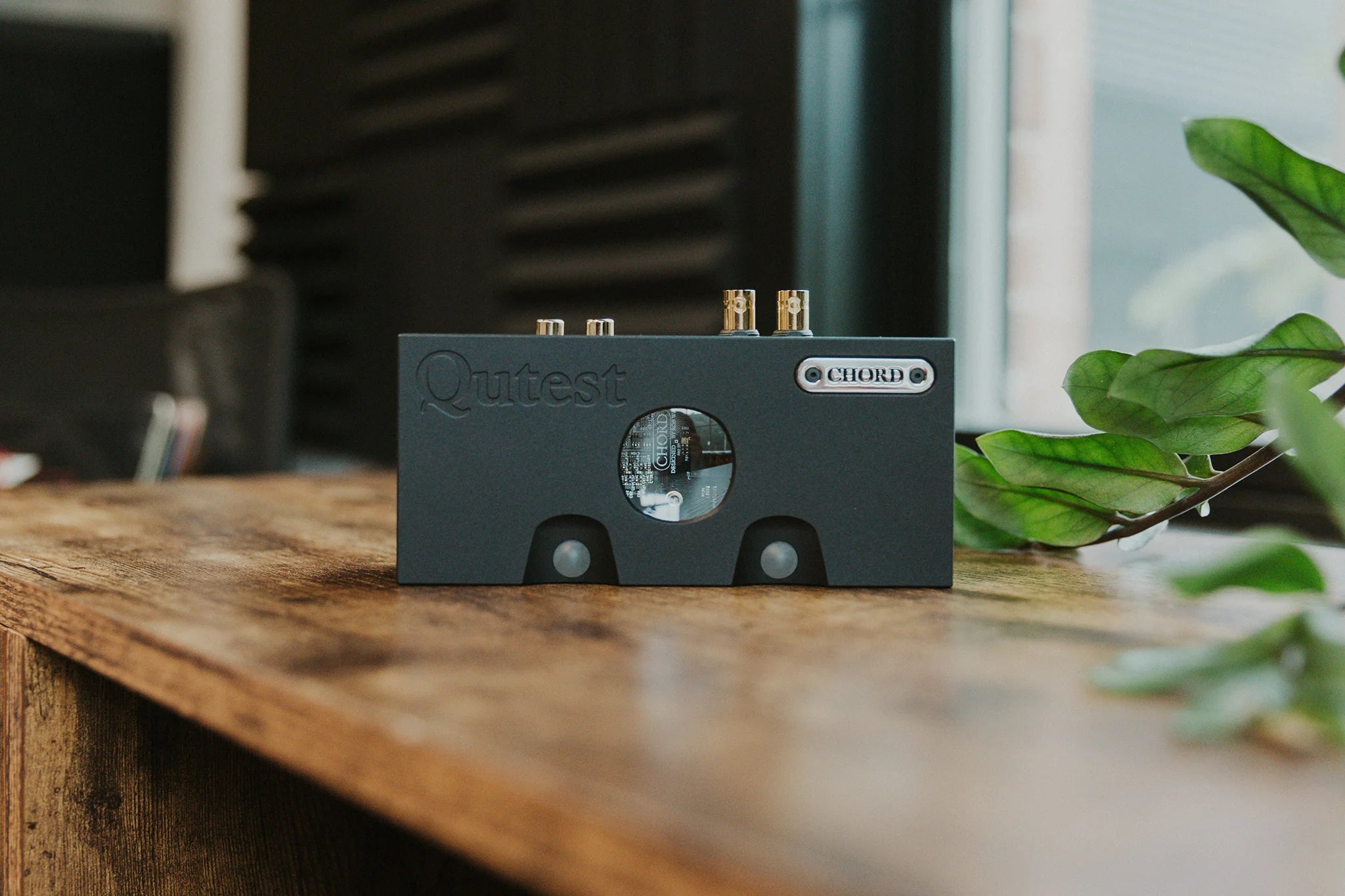 Chord Electronics Qutest DAC and headphone amplifier, lifestyle setting