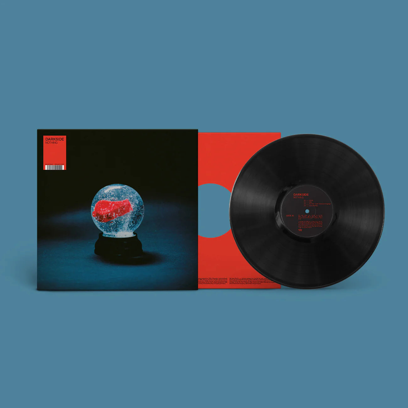 Darkside Nothing vinyl LP, gatefold spread