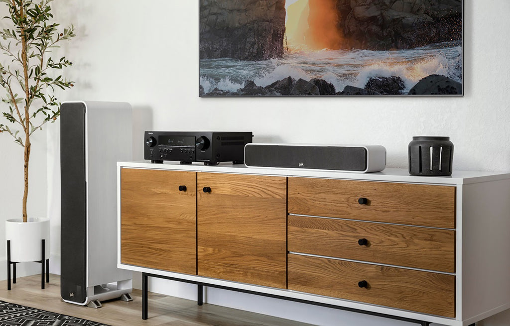 Denon AVC-S660H stereo amplifiers, front