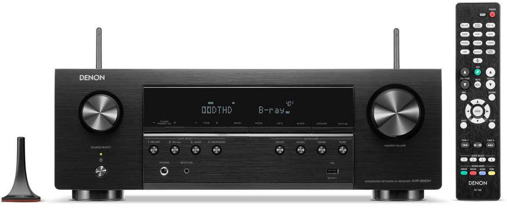 Denon AVR-S660H stereo amplifiers, alternate view