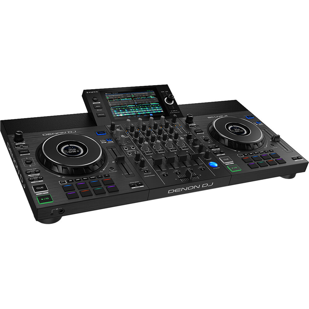 Denon DJ SC Live 4 dj media players, alternate view