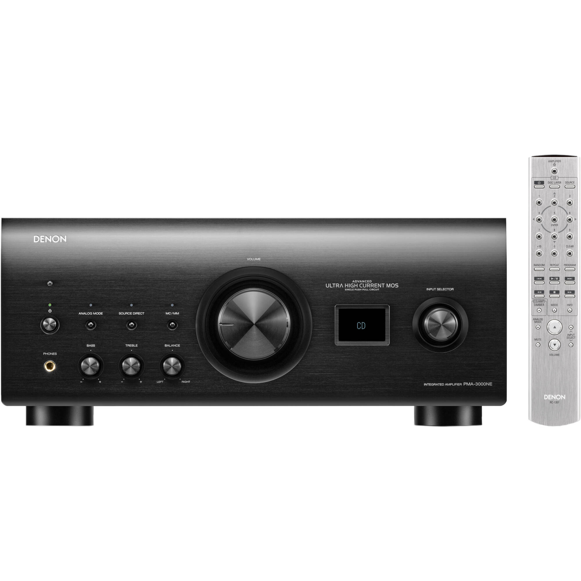 Denon PMA-3000NE stereo amplifiers, back