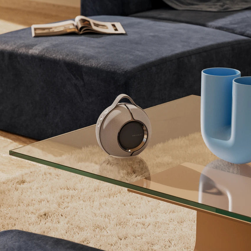 Devialet Mania portable speakers, lifestyle