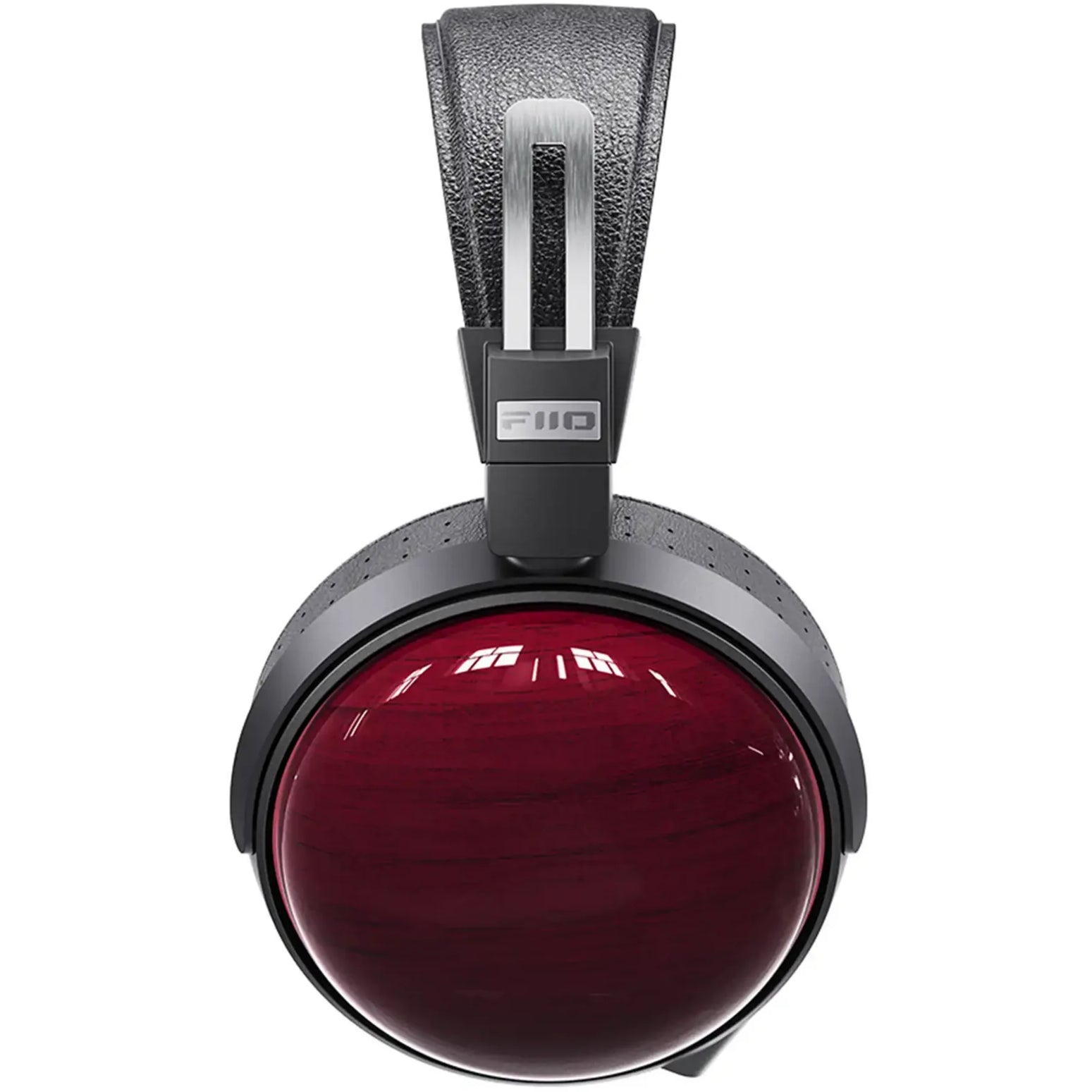 FiiO FT13 wired headphones with in-ear design and black ear tips, shown in close-up against a neutral background.