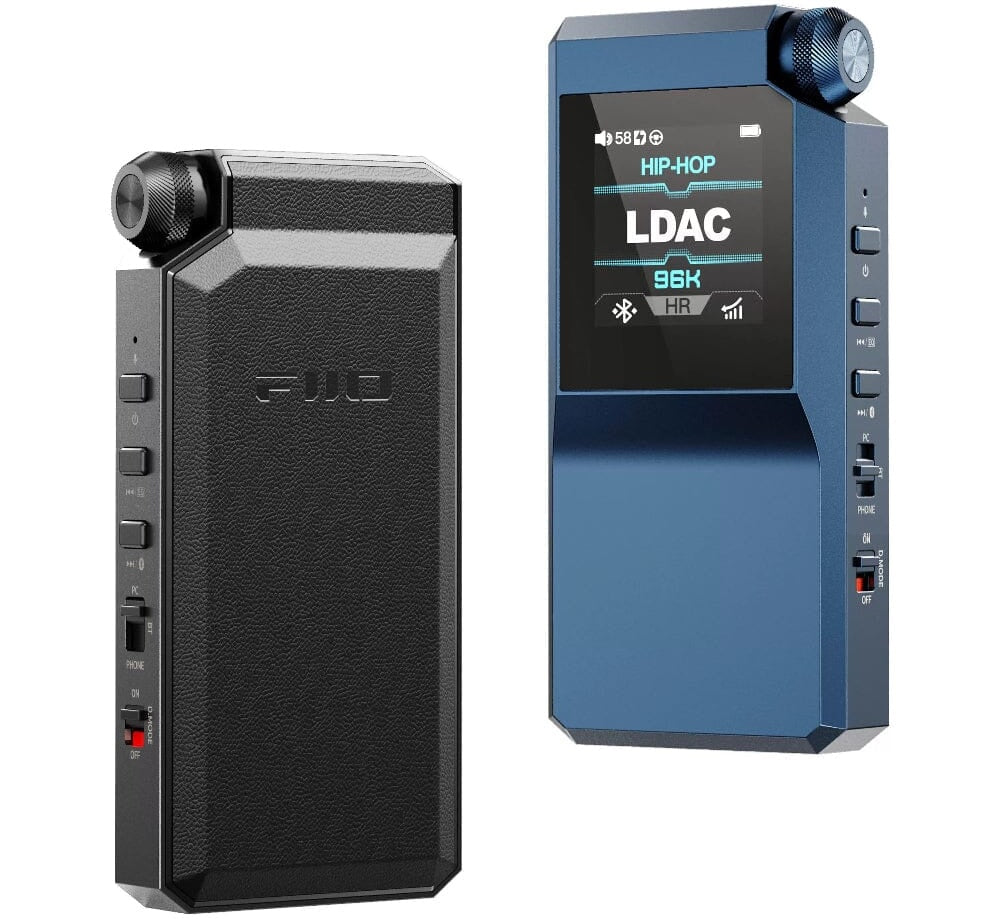 FiiO BTR17 headphone amplifier and DAC, in black