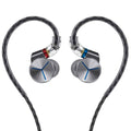 FiiO FA7S in-ear headphones with sleek design, detailed ear tips, and inline remote for high-quality audio and comfortable fit.