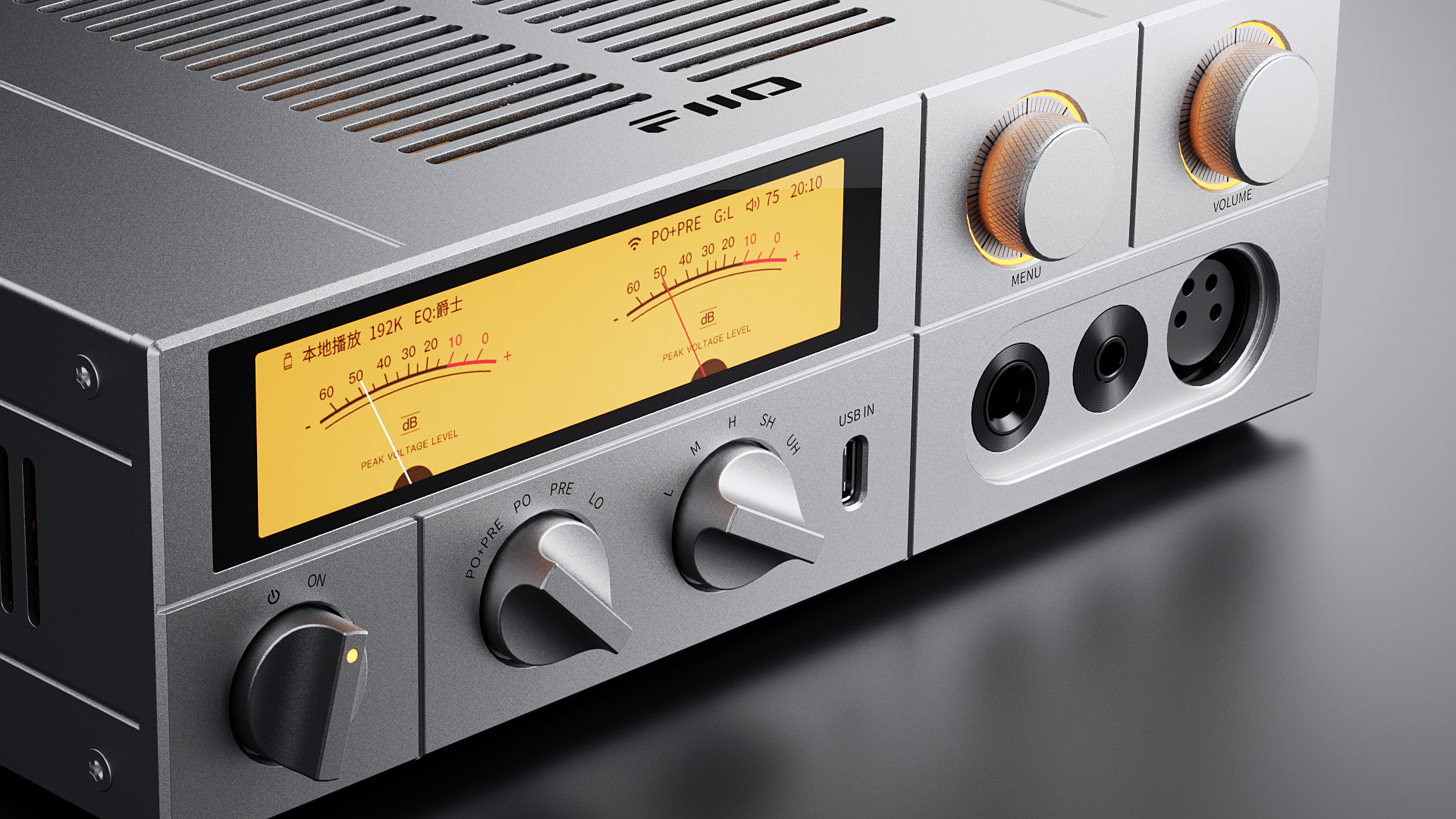 FiiO K17 headphone amp / DAC, view 8