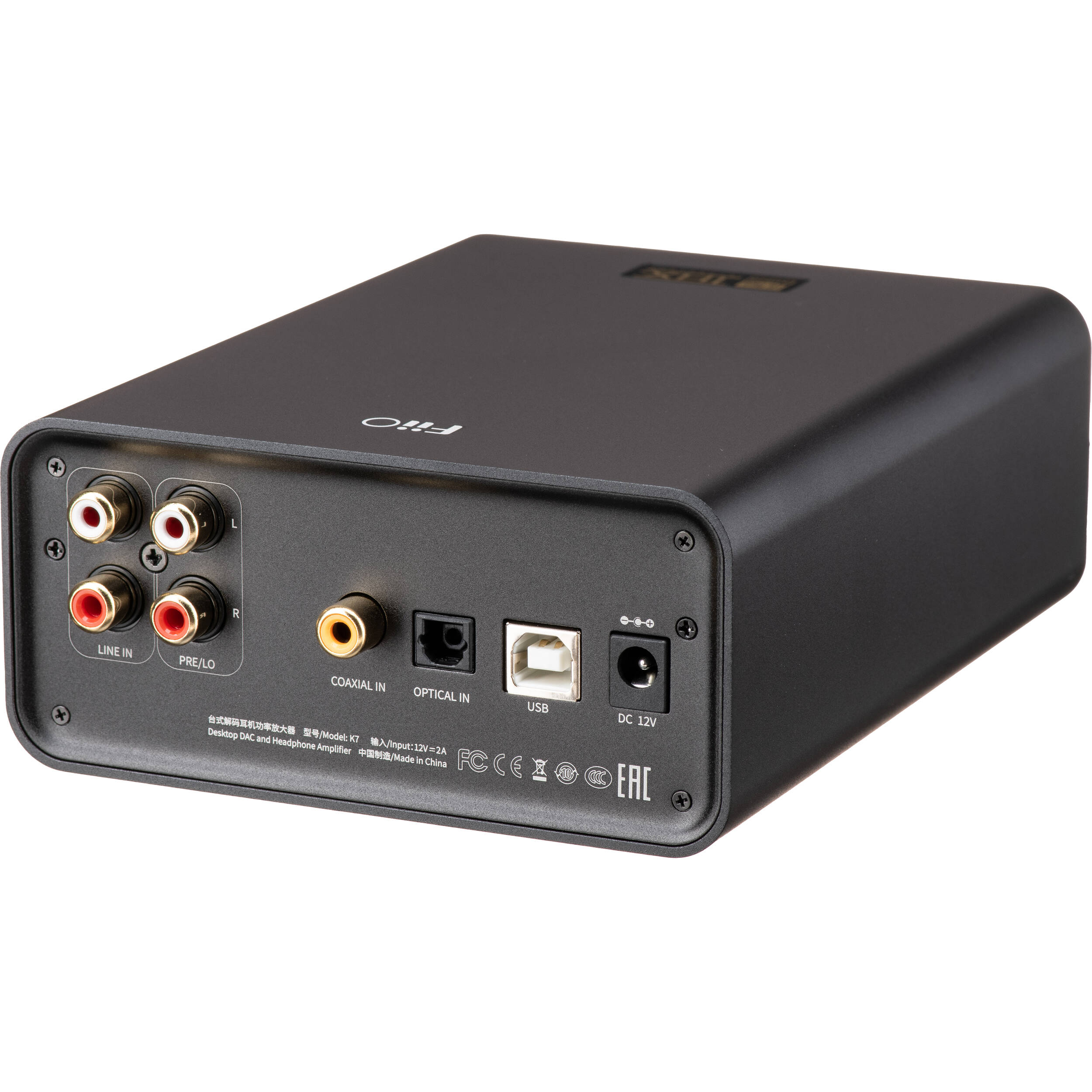FiiO K7 desktop headphone amplifier and DAC