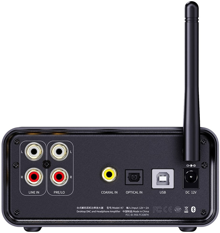 FiiO K7 BT desktop headphone amplifier and DAC with Bluetooth