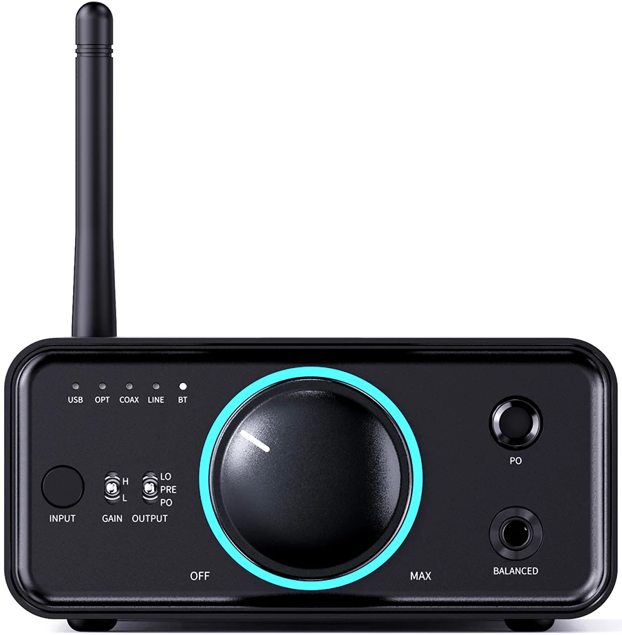 FiiO K7 BT desktop headphone amplifier and DAC with Bluetooth