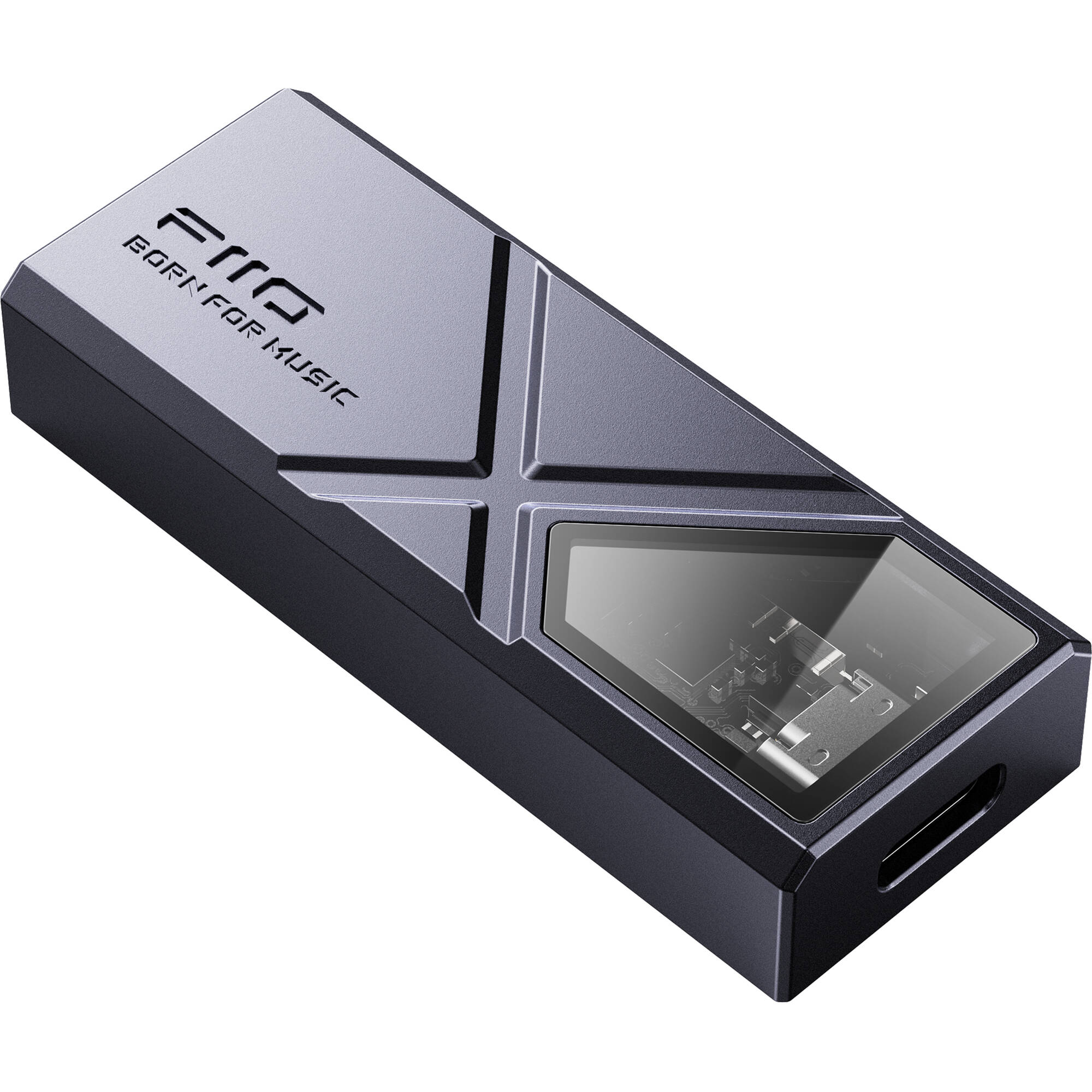 FiiO KA13 portable DAC and headphone amplifier, in black
