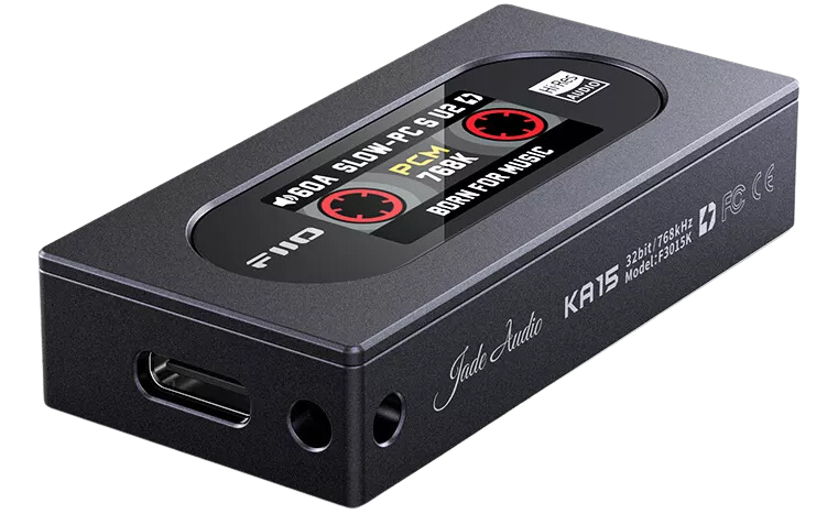FiiO KA15 portable headphone amplifier and DAC