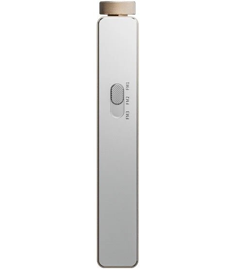 FiiO RR11 radio in black, front view