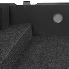 UDG Ultimate Flight Case for Pioneer XDJ-RX3 DJ controller with interior padding, black finish, and wheels for easy transport.