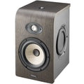 Focal Shape 65 active nearfield monitors with sleek black finish and front-facing controls for professional audio mixing.