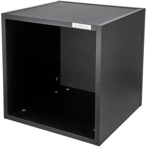 Glorious Record Box 110 vinyl record storage box, black, with accessories (view 3)