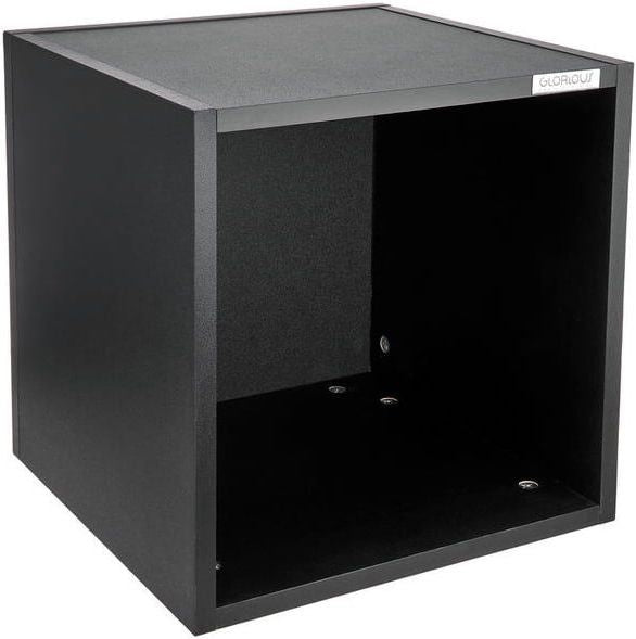 Glorious Record Box 110 vinyl record storage box, black, with accessories (view 5)