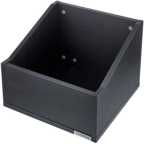 Glorious Record Box Advanced 110 vinyl record storage box, black, with accessories (view 3)
